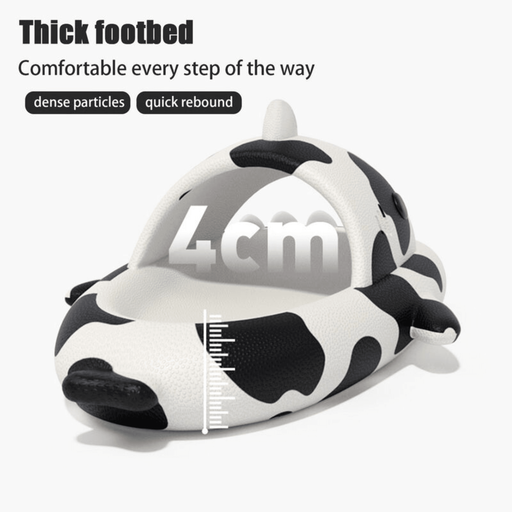 Cow Edition Shark Slides
