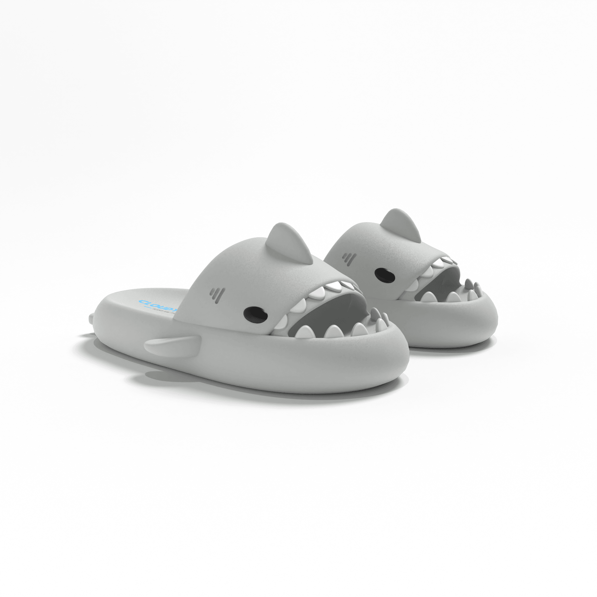 Boys shark online flip flops