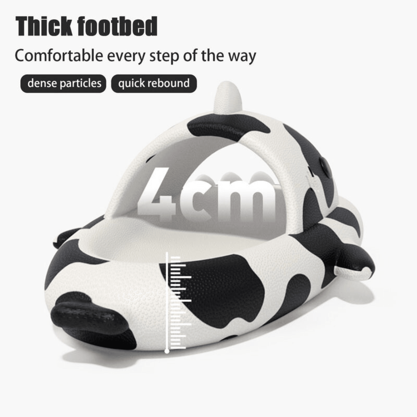 Cow Edition Shark Slides