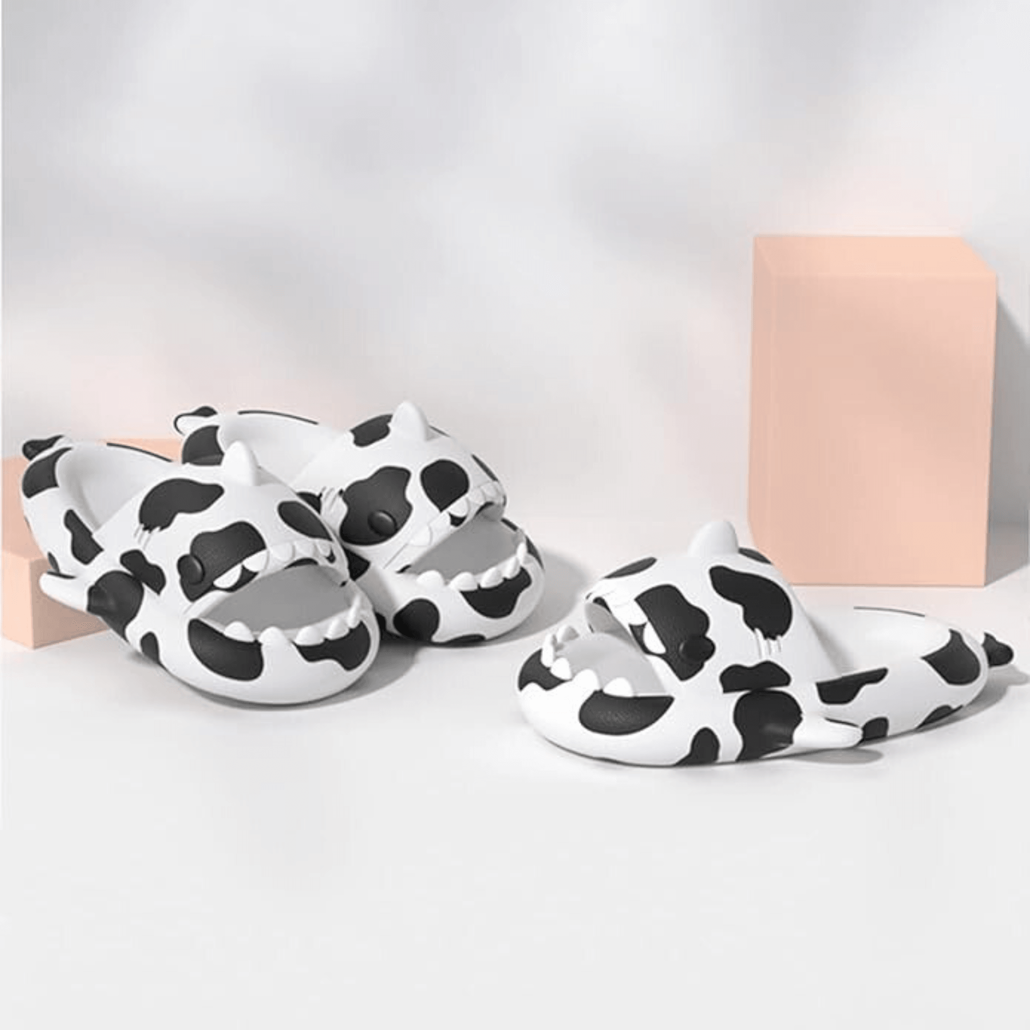 Cow Edition Shark Slides